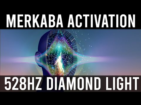 528hz Rainbow Diamond Light Activation 》DNA Transformation 》Merkaba Activation 》Meditation Music