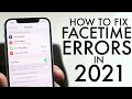 How To FIX Common FaceTime Issues FaceTime Notifications FaceTime Activation Errors