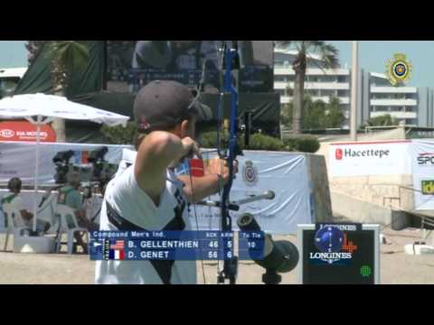 Braden Gellenthien v Dominique Genet – compound men's gold | Antalya 2009 Archery World Cup S3