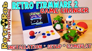 🕹️ RS-07 Mini Arcade Retro Firmware 2 Installation, Config and Gameplay  🕹️