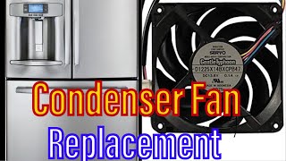 GE Profile French-Door Refrigerator With Warm Door Seals How to Replace Condenser Fan WR60X10358