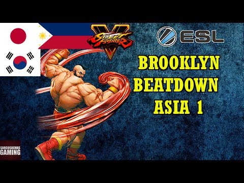 Street Fighter V - ESL Asia Brooklyn Beatdown #1