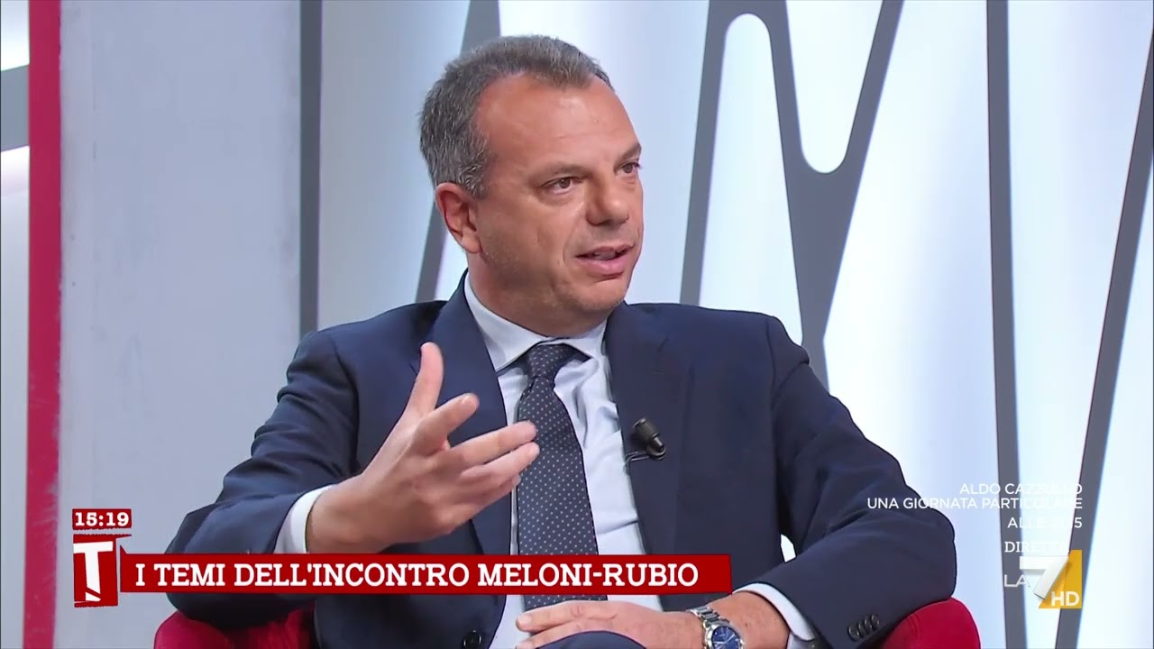 Scurria sull'incontro tra Meloni e Rubio: "Sarà molto franco"