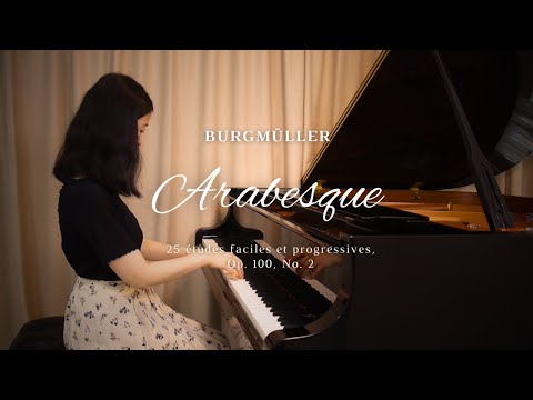 Burgmüller - "Arabesque" Op. 100, No. 2 | Cathleen Kwok