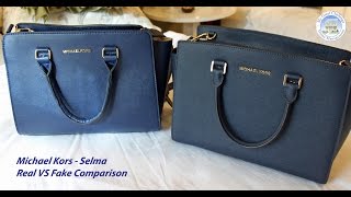 Michael Kors Selma - Fake VS Real Comparison