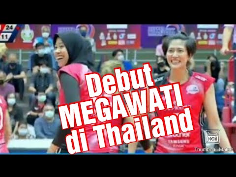 Debut Megawati di Liga Thailand Supreme