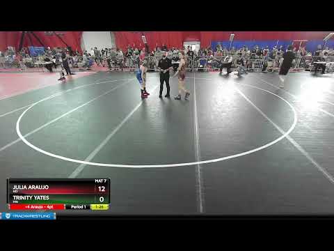 105-110 Lbs Round 2 - Julia Araujo, ND Vs Trinity Yates, MN A438