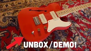 Video thumbnail for Squier Paranormal Cabronita Telecaster Thinline (Unboxing/Demo) by Sean Zetterlund