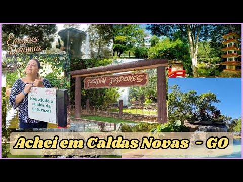 Achei em Caldas Novas – GO 🌿✨ JARDIM JAPONÊS 🦚✨