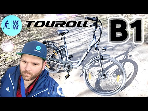 Touroll B1 🔥 Tiefeinsteiger ab 479€ 🔥 Günstig & Riesiger Akku, 25 km/h, 250 Watt, eBike 2025, breezy