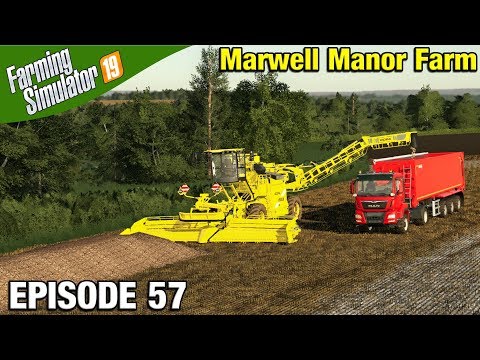 LOADING SUGAR BEET Farming Simulator 19 Timelapse - Marwell Manor Farm FS19 Episode 57