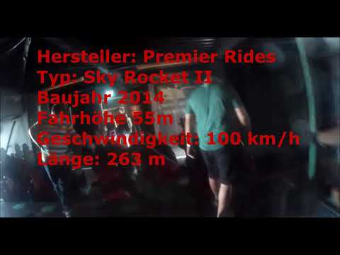 Sky Scream  Onride zweite Reihe