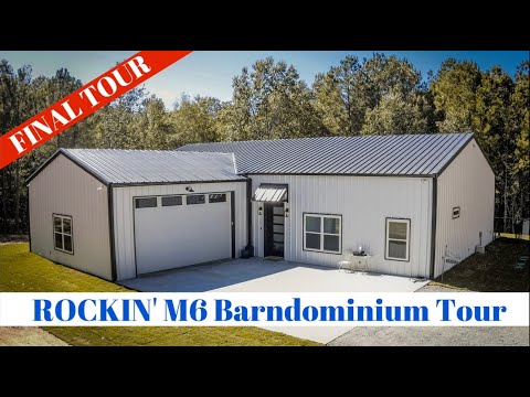 Barndominium Tour - 3 Bedroom - 2 Bath - 2400 SQFT