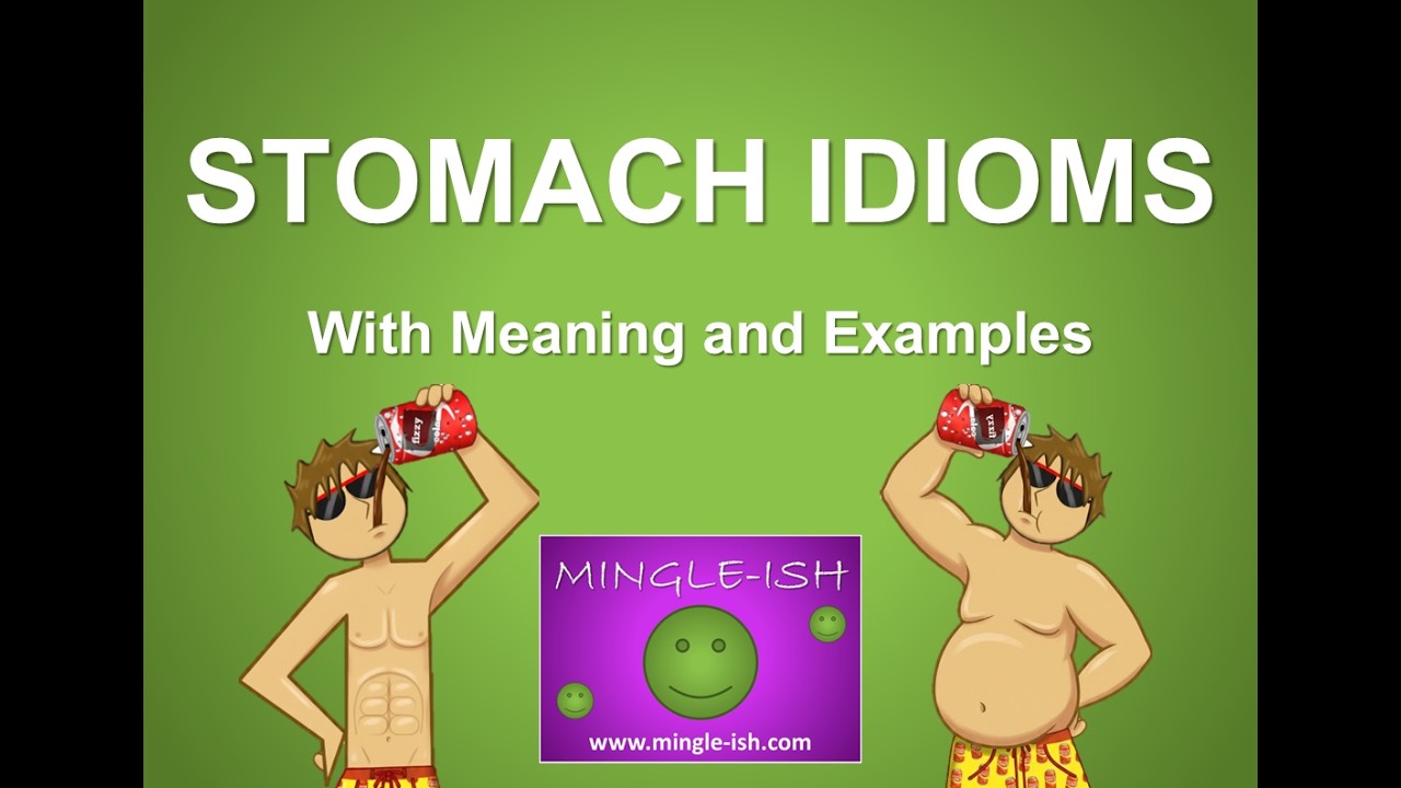 5 Stomach Idioms with Meaning and Examples #1