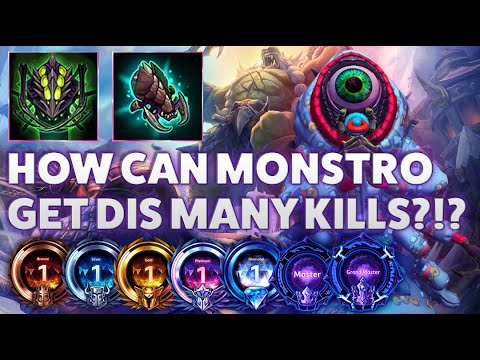 Abathur Monstrosity - HOW CAN MONSTRO GET THIS MANY KILLS?!? - Bronze 2 Grandmaster S2 2023