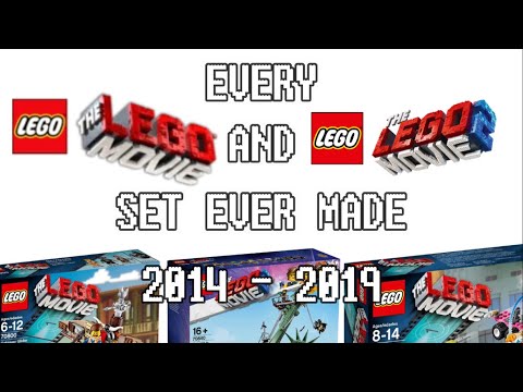 (OLD) Every The LEGO Movie 1 and 2 Set Ever Made 2014 - 2019
