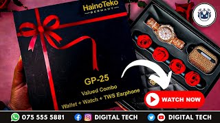 Haino Teko GP25 Watch | Gift Pack | 📞 075 555 5881 | Ladies Edition | Unboxing Review 2024