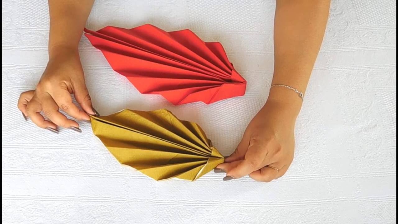Siete formas originales para doblar servilletas - Información Siete formas originales para doblar servilletas - Información