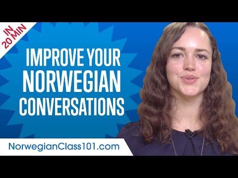 Learn Norwegian in 20 Minutes - Improve your Norwegian Conversation Skills