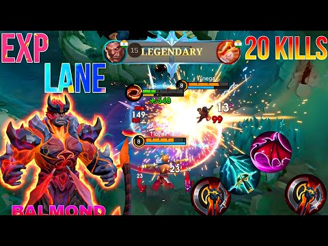 BALMOND DAMAGE SO HIGH, ENEMY CAN’T ESCAPE 😱 ! BUILD TOP 1 GLOBAL BALMOND