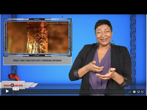 Fires turn treetops into towering inferno! (ASL - 12.9.19)