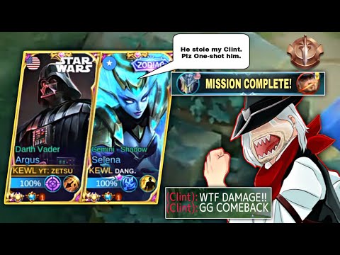 WTF ARGUS DAMAGE!!! HIGH RANKED ONE-SHOT BUILD FOR COMEBACK | TOP GLOBAL ARGUS