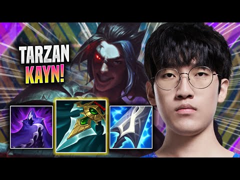 TARZAN IS SO CLEAN WITH KAYN! - LNG Tarzan Plays Kayn JUNGLE vs Olaf! | Season 2022