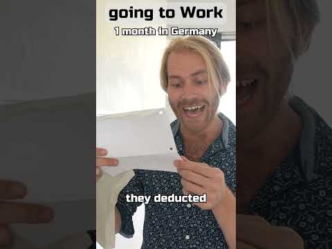 1 day vs 10 years in Germany | going to Work 👔