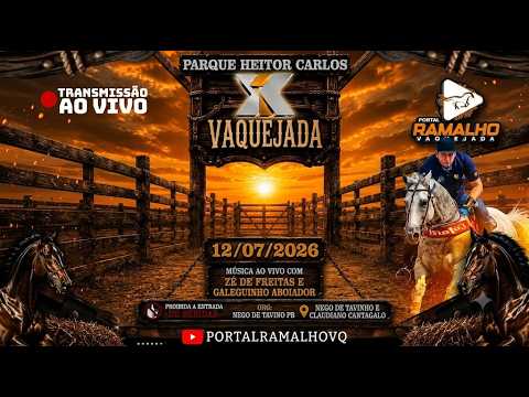 X1 DE VAQUEJADA | PARQUE HEITOR CARLOS | SANTANA DOS GARROTES - PB