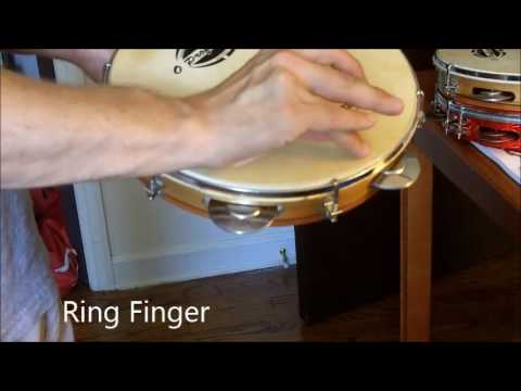 Joe Murfin Pandeiro-Buzz Rolls (Fingers)