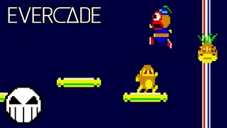 Minky Monkey (Evercade - Technos Arcade 1) Gameplay