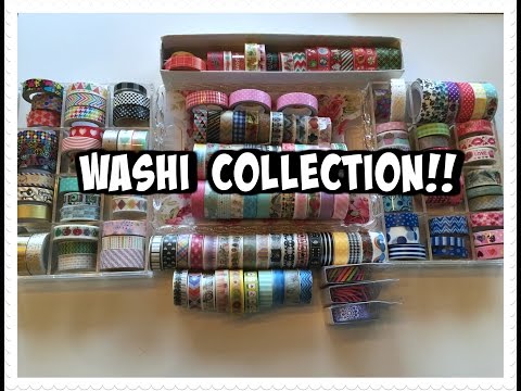 My WASHI COLLECTION!!! 2016 Video