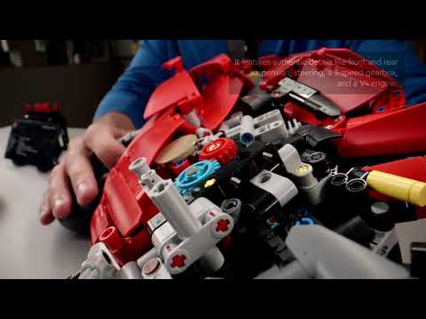 LEGO Technic Ducati Panigale V4 S Motorcycle Model Building Set 42202 (1603  Blocks)