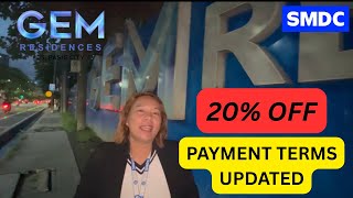 PASIG CITY C5 BRANDNEW CONDO PRE- SELLING GEM RESIDENCES PAYMENT TERMS UPDATED 20% OFF