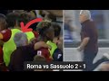 Jose Mourinho went crazy celebrating Roma's 91st min winner in his 1000th game in management