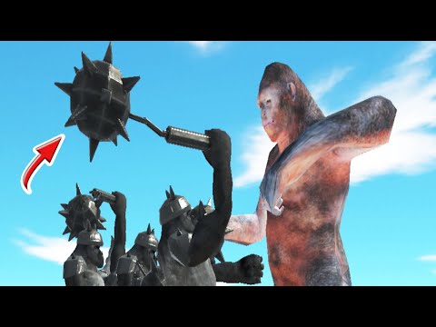 🙈Shatterilla  vs Goro🦍 Animal Revolt Battle Simulator ARBS Mobile