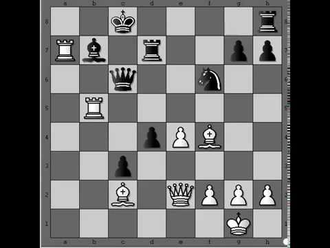 Šahovski problem 19 - BOSIOCIC vs BUKAVCHINE -  Beli igra i matira