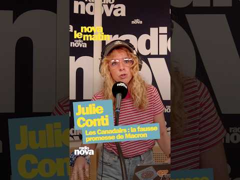Les Canadairs : la fausse promesse de Macron - La chronique de Julie Conti dans 