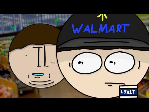 Customers at Walmart