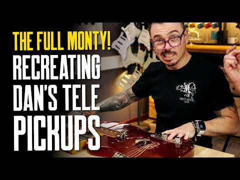 Montys “Red” tele pickup set - Vintage 60's tone image 4
