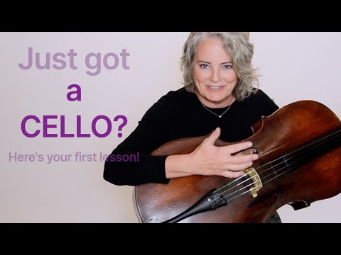 Just got a cello? Here is your DAY ONE free cello lesson! 🙌