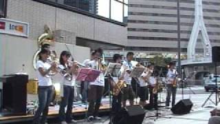 preview picture of video 'Moriguchi/Kadoma Jazz Festival 2009 - Yoppy's Brass Band.'