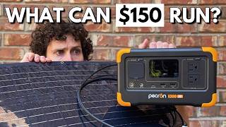 Dirt-Cheap $150 Solar Generator - What Can It Run?
