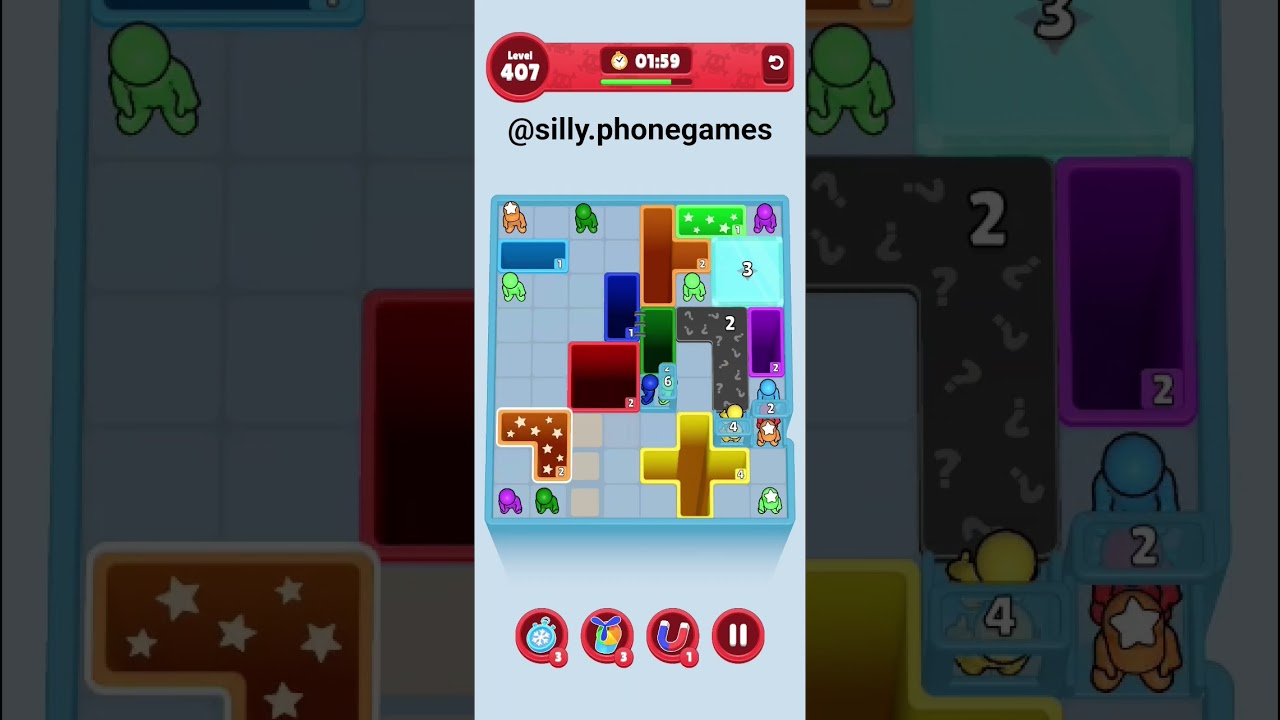 Drop Away Level 407 Walkthrough Solution