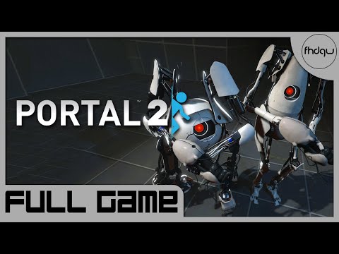 Portal 2 Co-Op [PC] Full Gameplay Playthrough (No Commentary)