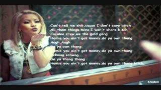 93 HYo own thang Honey Cocaine Lyrics mpeg4