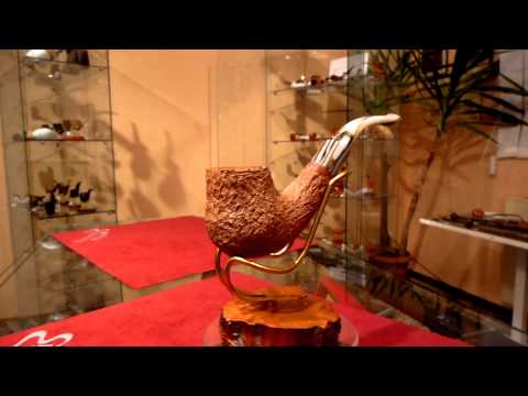 Pipa in radica bent fatta a mano - www.paronellipipe.it