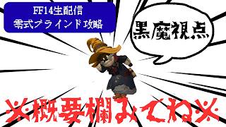 【FF14生配信】【至天の座アルカディア零式ヘビー級ブラインド攻略】【黒魔導士】【概要欄みてね】※ネタバレ注意