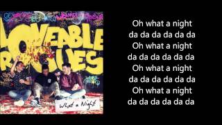 What A Night - Loveable Rogues- Lyrics