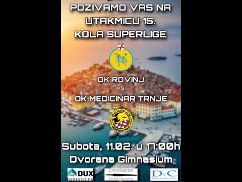 OK Rovinj-Rovigno - OK Medicinar Trnje